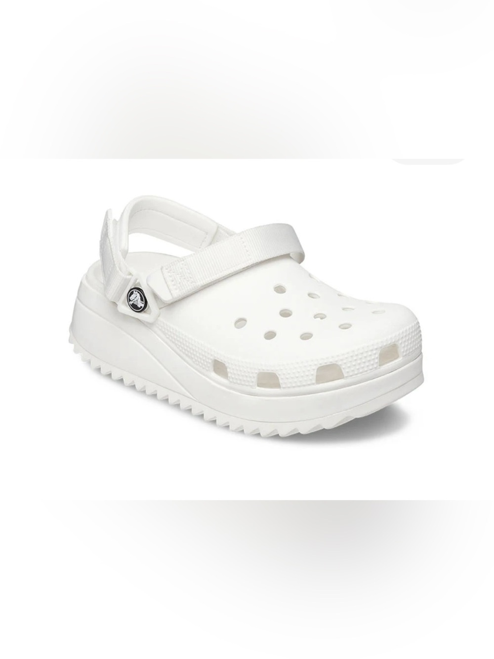 Crocs Classic Hiker Clog 'Triple
White' Men’s 8 Women’s 10